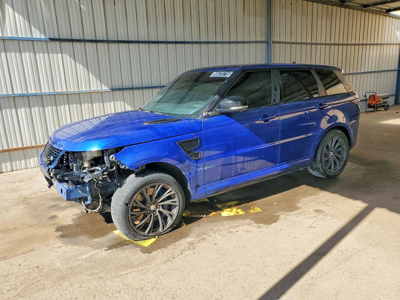 2015 Land Rover Range Rover Sport Svr Blue vin: SALWZ2EFXFA524177
