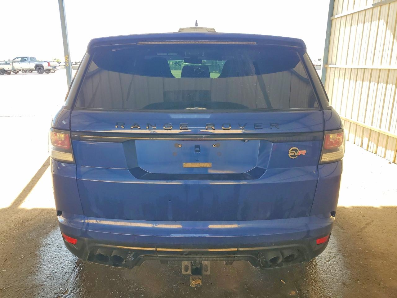 2015 Land Rover Range Rover Sport Svr Blue vin: SALWZ2EFXFA524177