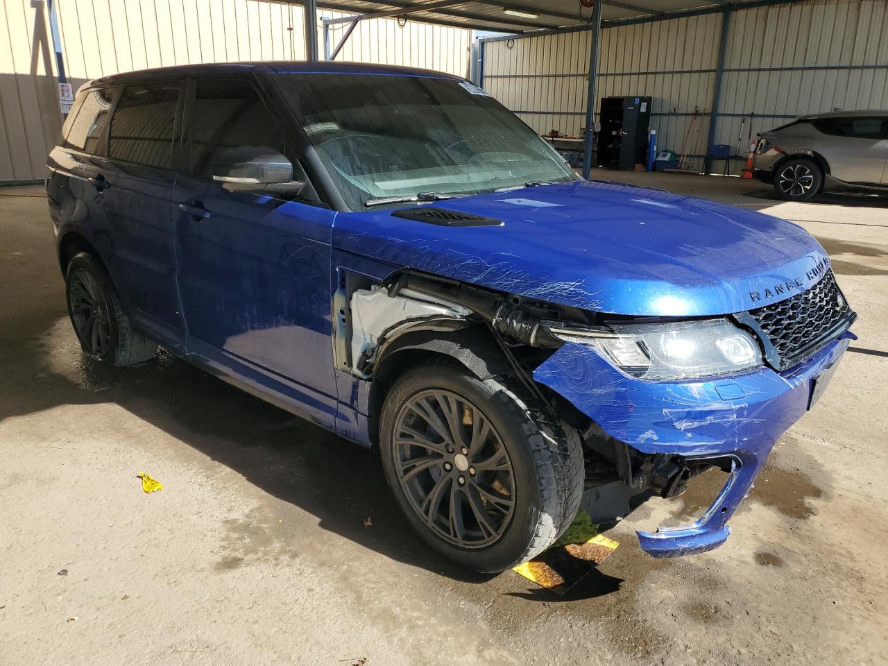 2015 Land Rover Range Rover Sport Svr Blue vin: SALWZ2EFXFA524177 Damage: Right Head Lamp, Broken, Replacement Required