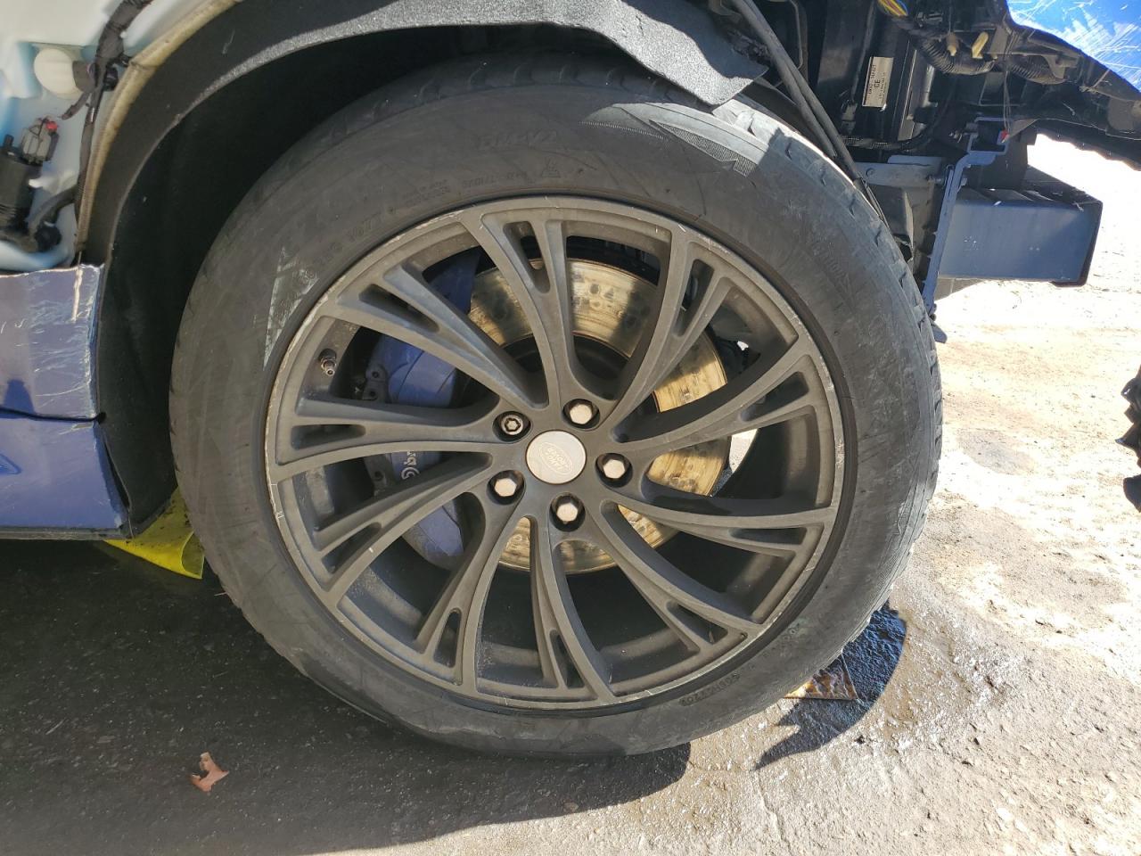 2015 Land Rover Range Rover Sport Svr Blue vin: SALWZ2EFXFA524177 Damage: Right Front Wheel, Curb Rash, > 12 Inches