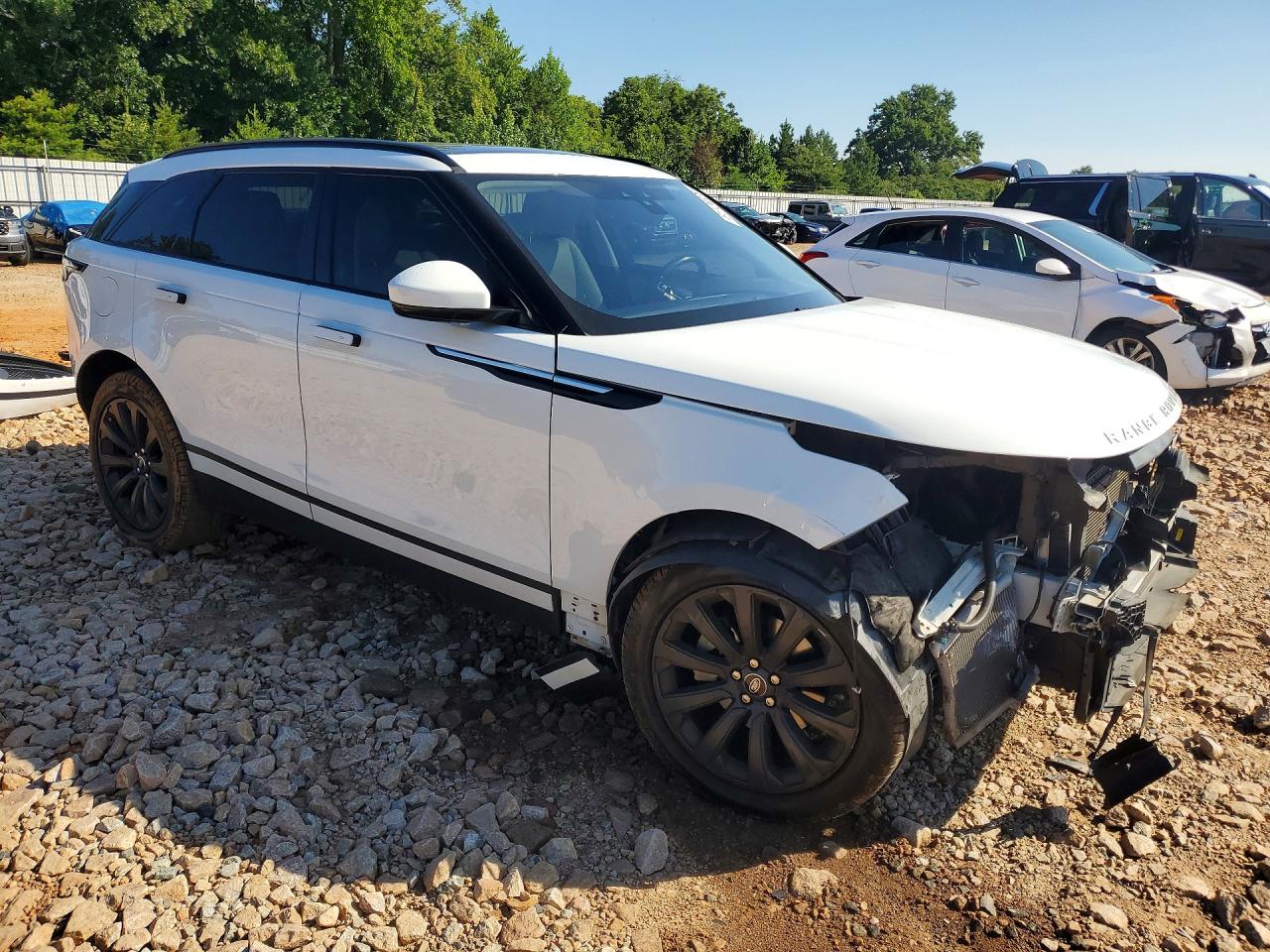 2019 Land Rover Range Rover Velar S White vin: SALYB2EX4KA780847