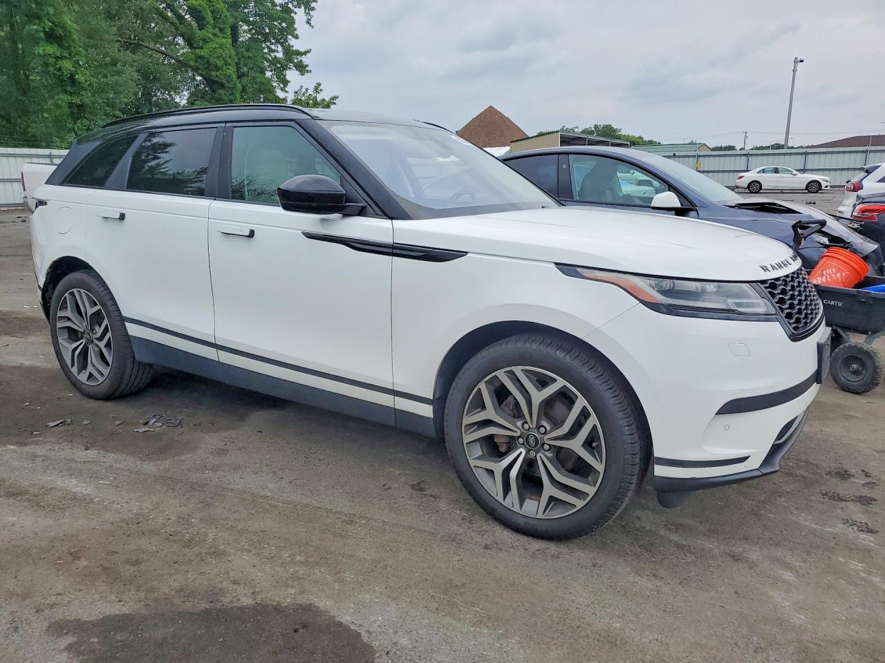 2020 Land Rover Range Rover Velar S Белый vin: SALYB2EX7LA239485