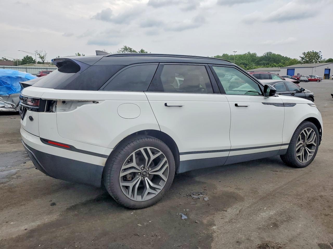 2020 Land Rover Range Rover Velar S Белый vin: SALYB2EX7LA239485