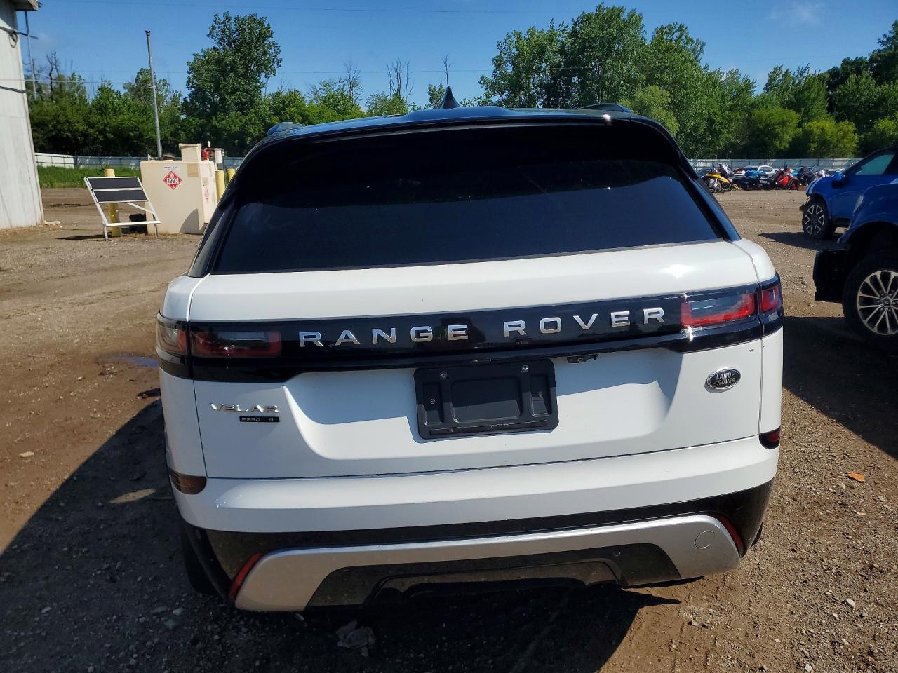 2020 Land Rover Range Rover Velar S White vin: SALYB2EX7LA286922