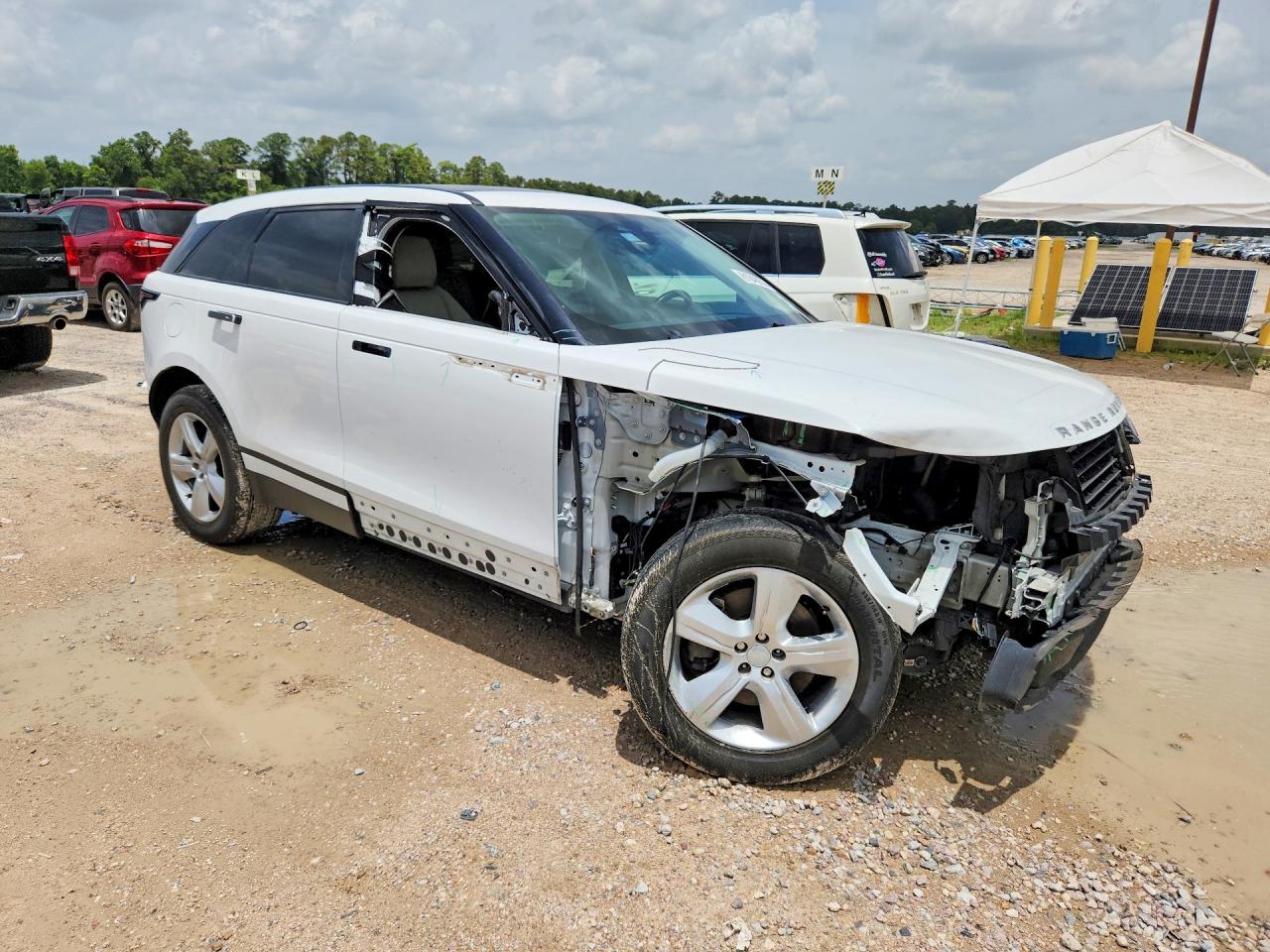 2021 Land Rover Range Rover Velar S White vin: SALYJ2EX1MA312998