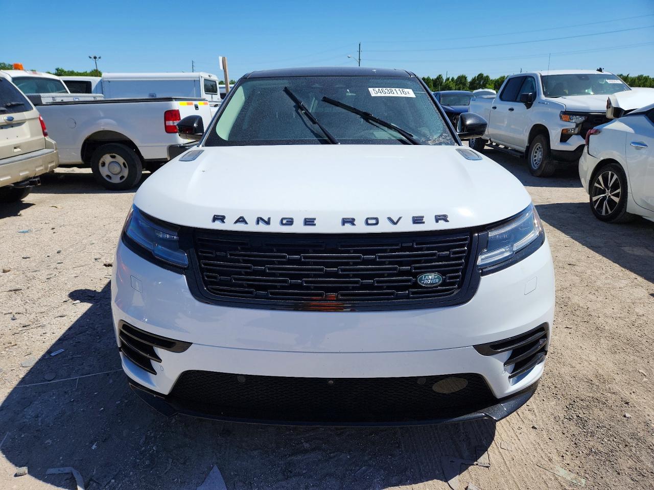 2025 Land Rover Range Rover Velar Dynamic Se Белый vin: SALYL2EX1SA807628