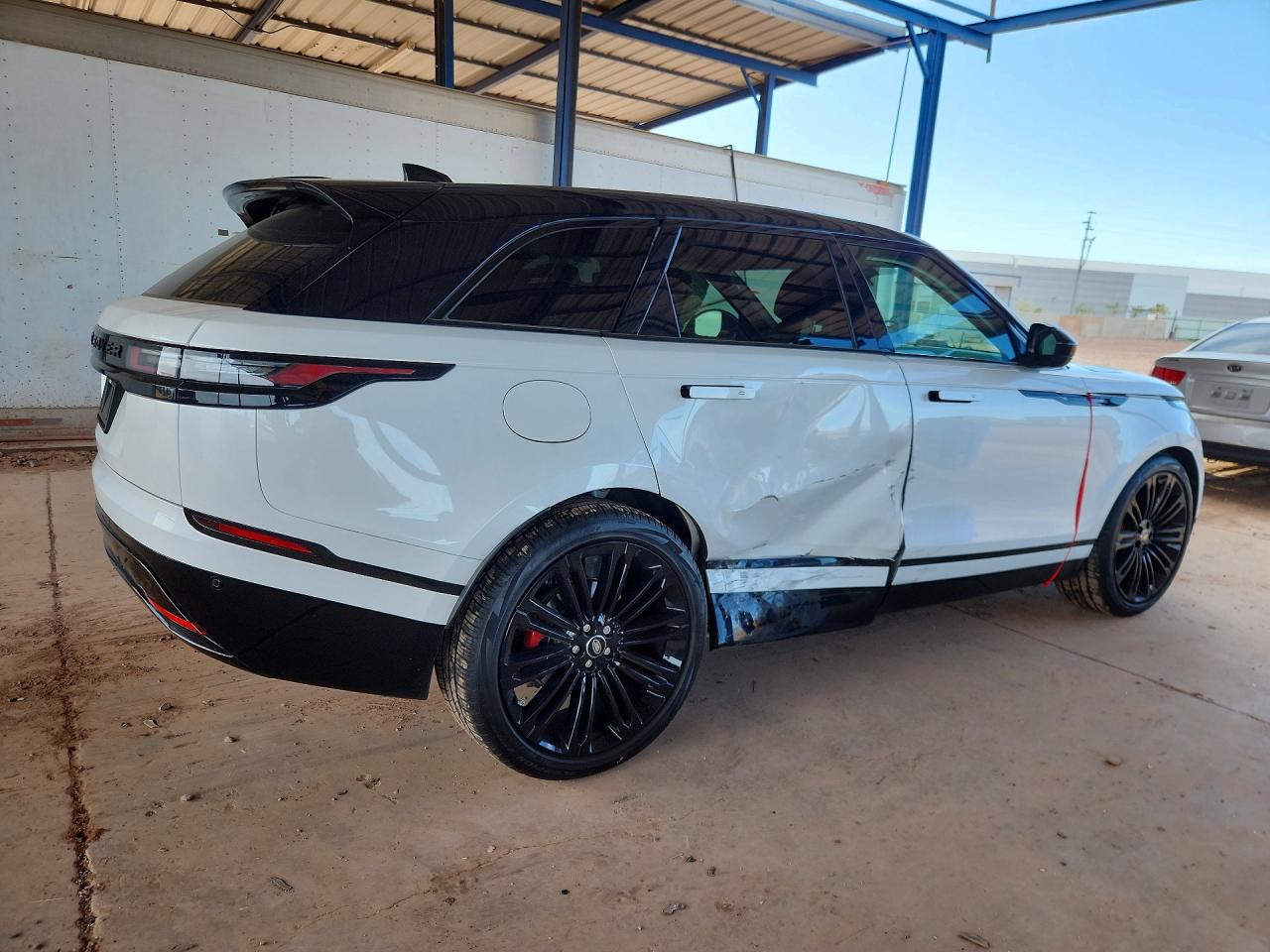 2025 Land Rover Range Rover Velar Dynamic Se White vin: SALYL2EX3SA808506
