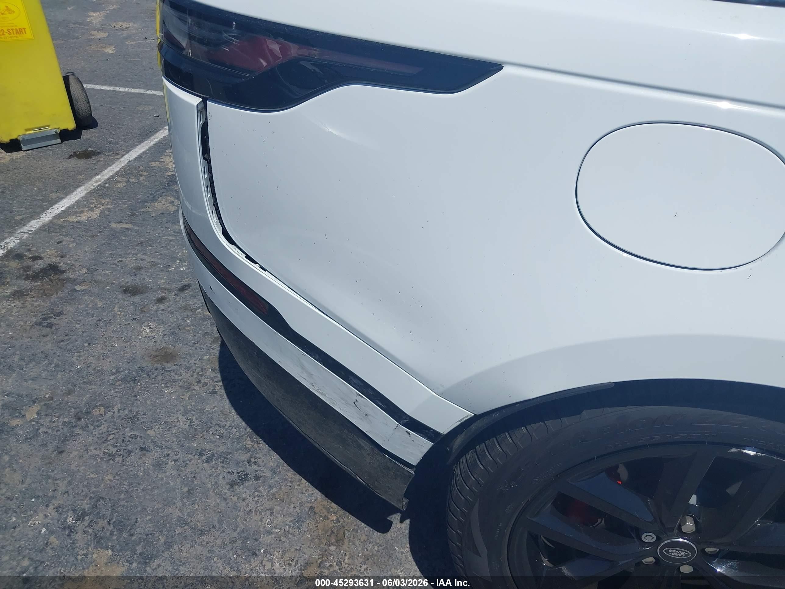 2025 Land Rover Range Rover Velar P250 Dynamic Se White vin: SALYL2EX4SA808014
