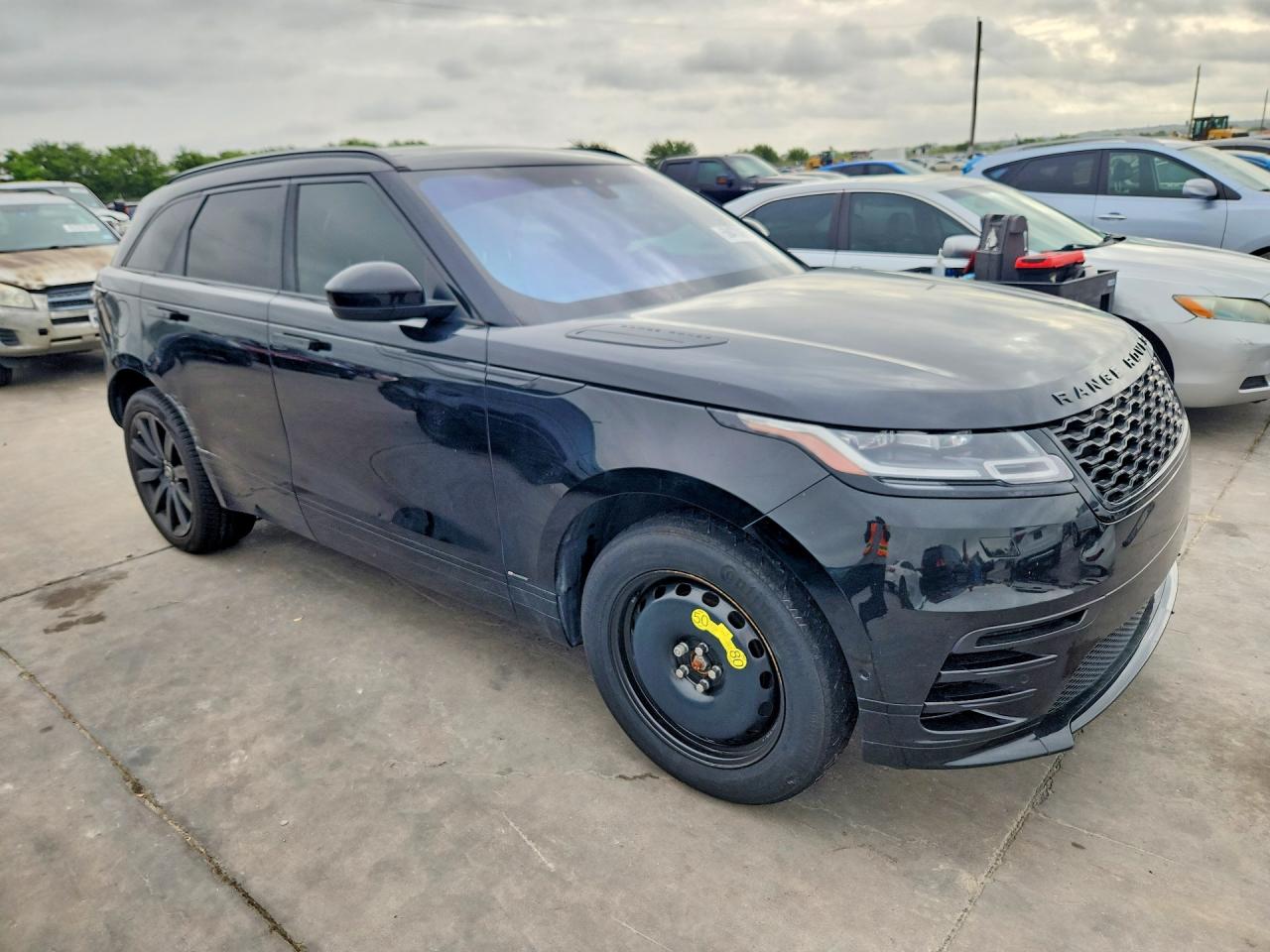 2019 Land Rover Range Rover Velar R-dynamic Se Black vin: SALYL2EX5KA787285