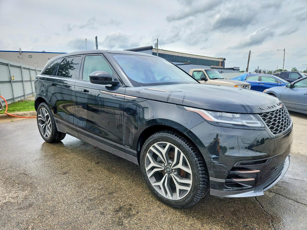 2019 Land Rover Range Rover Velar R-dynamic Se Black vin: SALYL2EX6KA796853
