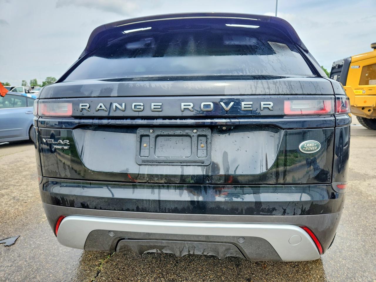 2019 Land Rover Range Rover Velar R-dynamic Se Black vin: SALYL2EX6KA796853