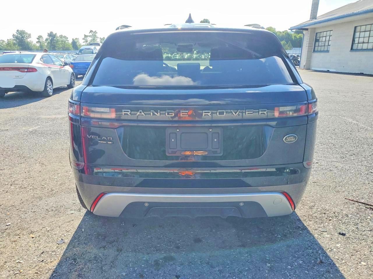 2019 Land Rover Range Rover Velar R-dynamic Se Black vin: SALYL2EX7KA797252