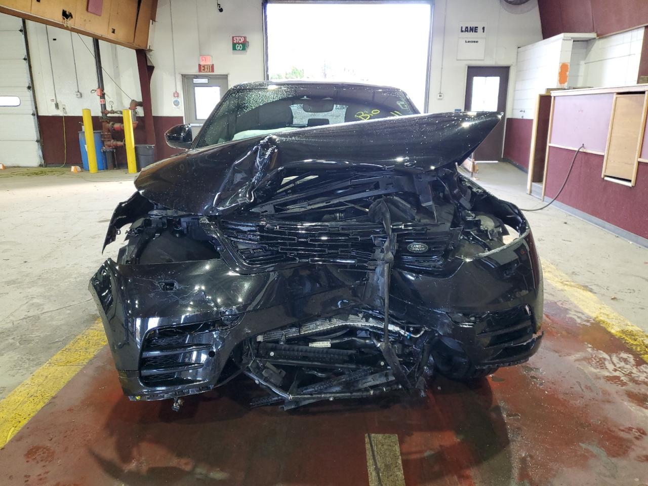 2025 Land Rover Range Rover Velar Dynamic Se Black vin: SALYL2EX9SA809756 Damage: Left Front Rail, Kinked, 1 To 2 Inches