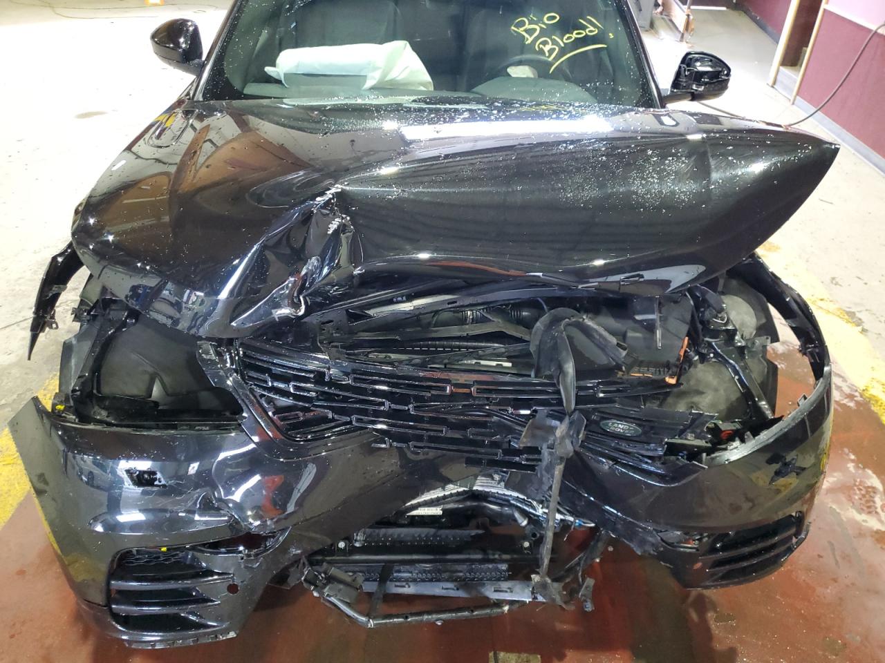 2025 Land Rover Range Rover Velar Dynamic Se Black vin: SALYL2EX9SA809756 Damage: Grille, Broken, Replacement Required