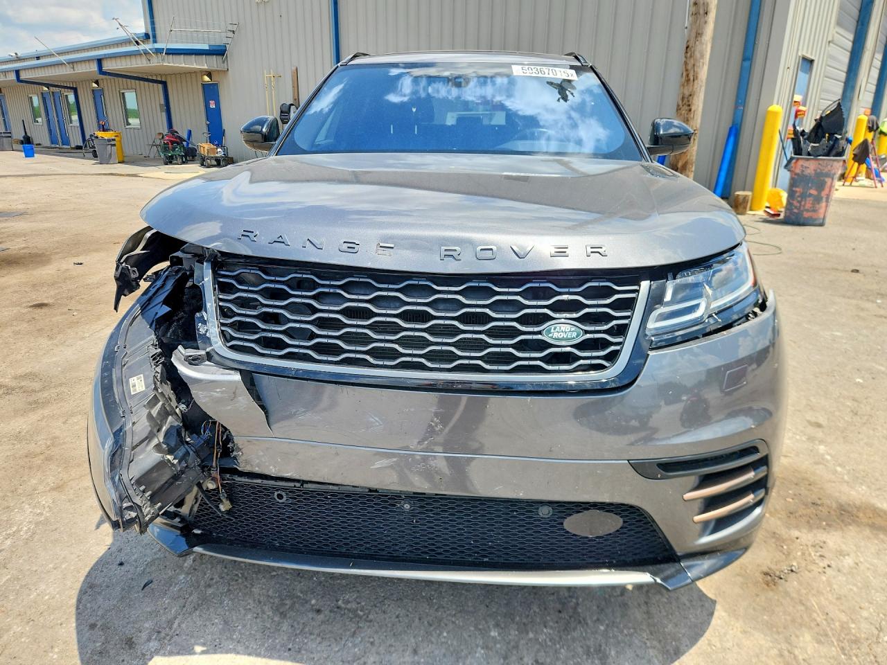 2019 Land Rover Range Rover Velar R-dynamic Se Gray vin: SALYL2EXXKA796144