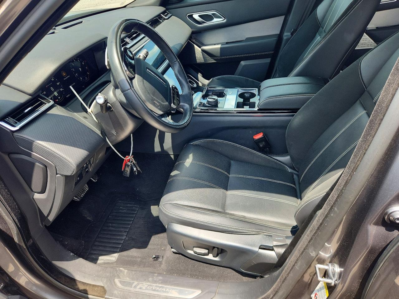 2019 Land Rover Range Rover Velar R-dynamic Se Gray vin: SALYL2EXXKA796144