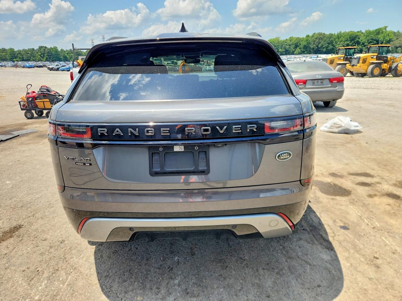 2019 Land Rover Range Rover Velar R-dynamic Se Gray vin: SALYL2EXXKA796144