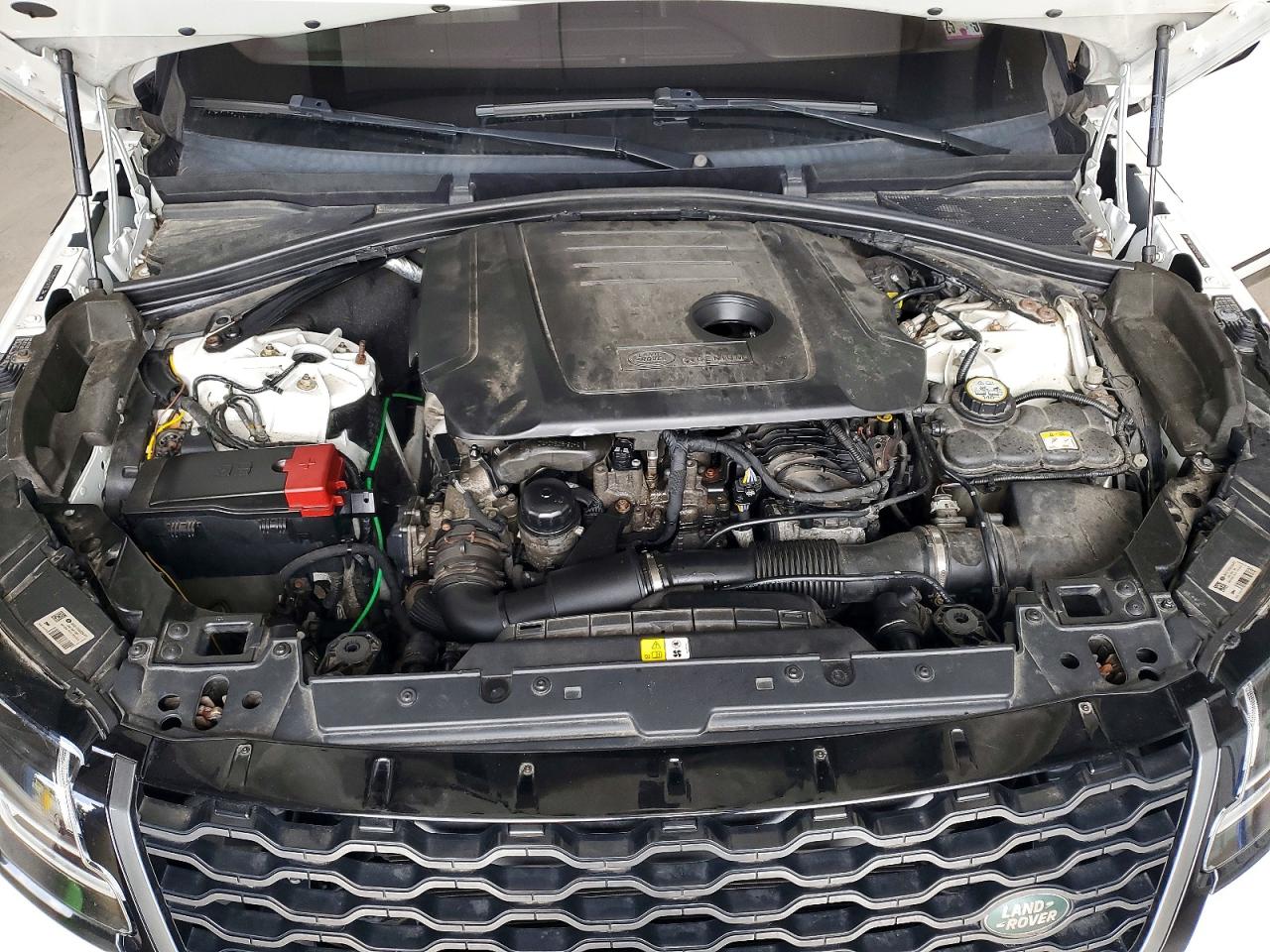 2018 Land Rover Range Rover Velar R-dynamic Se White vin: SALYL2RN1JA754792