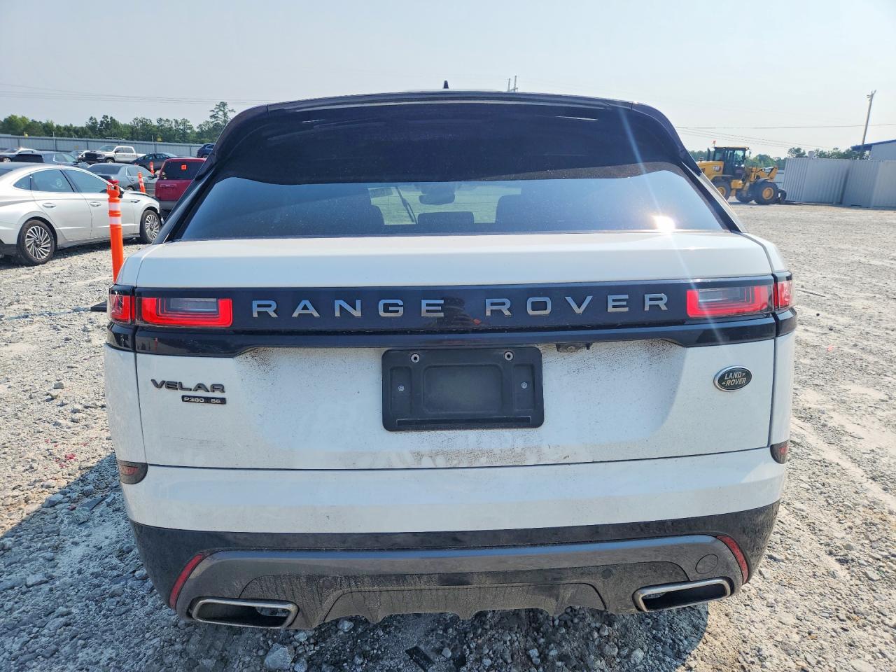 2018 Land Rover Range Rover Velar R-dynamic Se Белый vin: SALYL2RV1JA771382