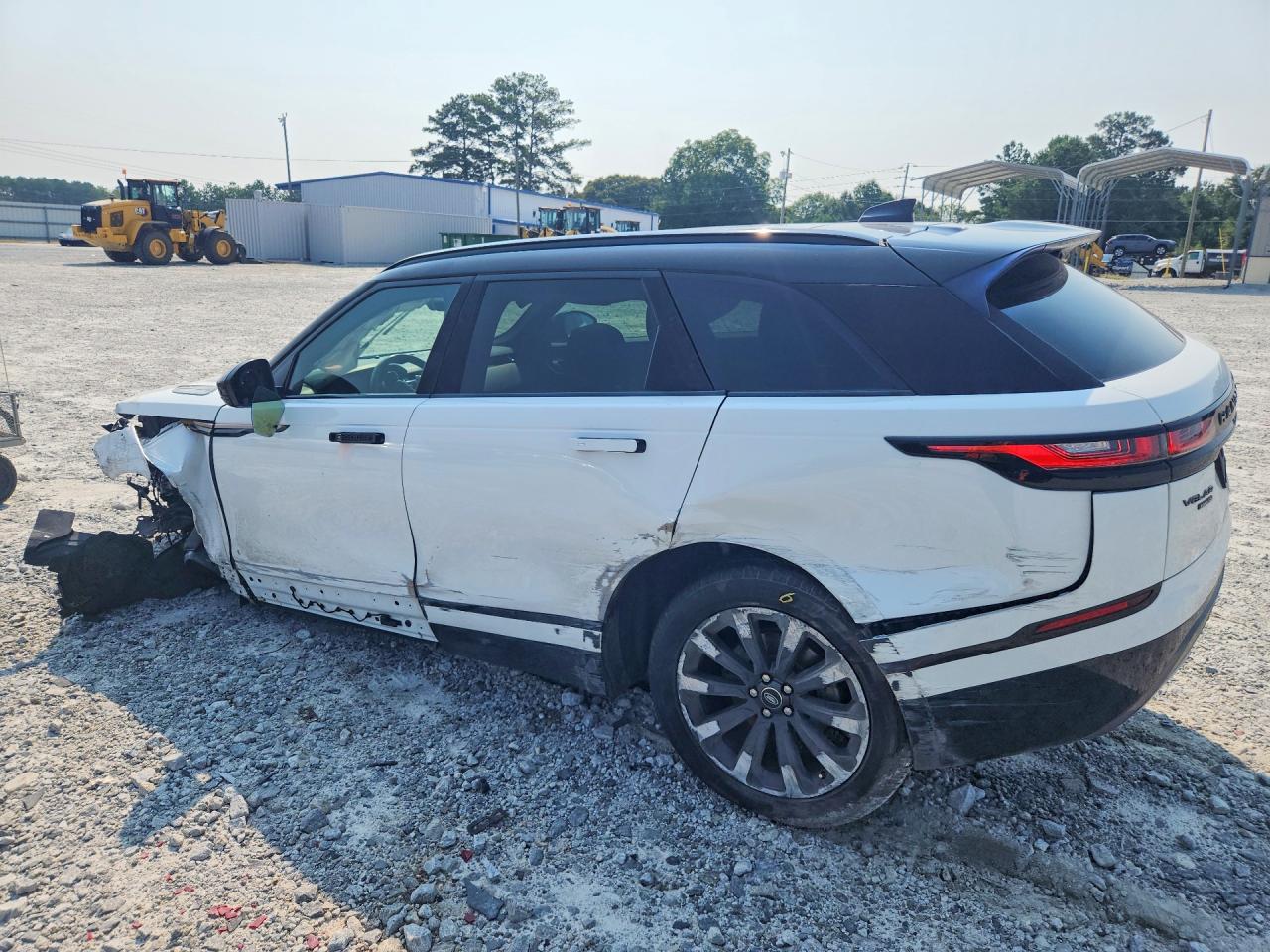 2018 Land Rover Range Rover Velar R-dynamic Se Белый vin: SALYL2RV1JA771382