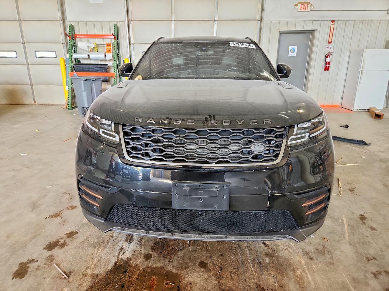 2018 Land Rover Range Rover Velar R-dynamic Se Black vin: SALYL2RV8JA730117