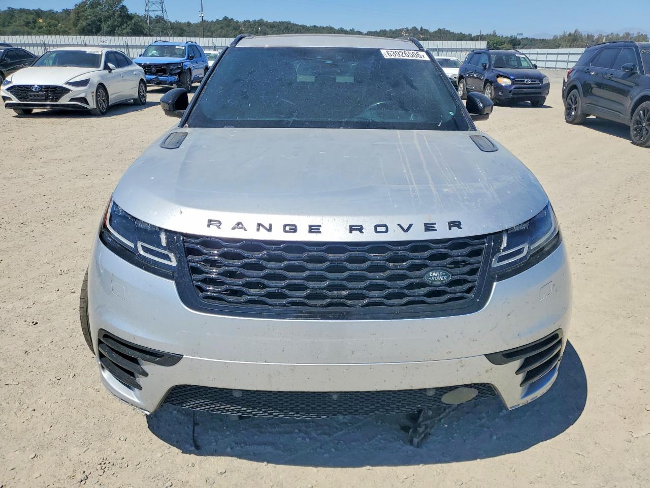 2018 Land Rover Range Rover Velar R-dynamic Se Silver vin: SALYL2RV8JA745507