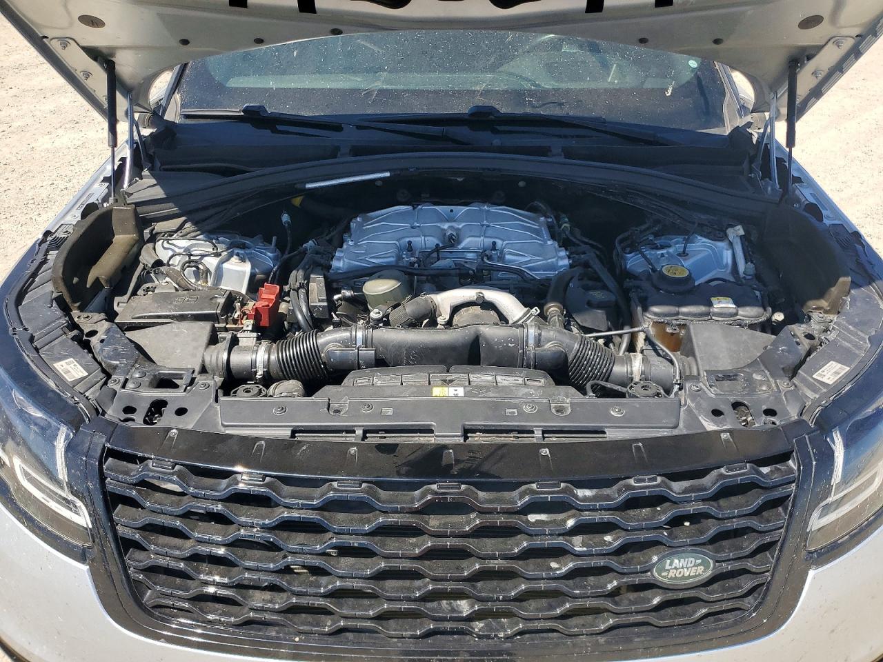2018 Land Rover Range Rover Velar R-dynamic Se Silver vin: SALYL2RV8JA745507