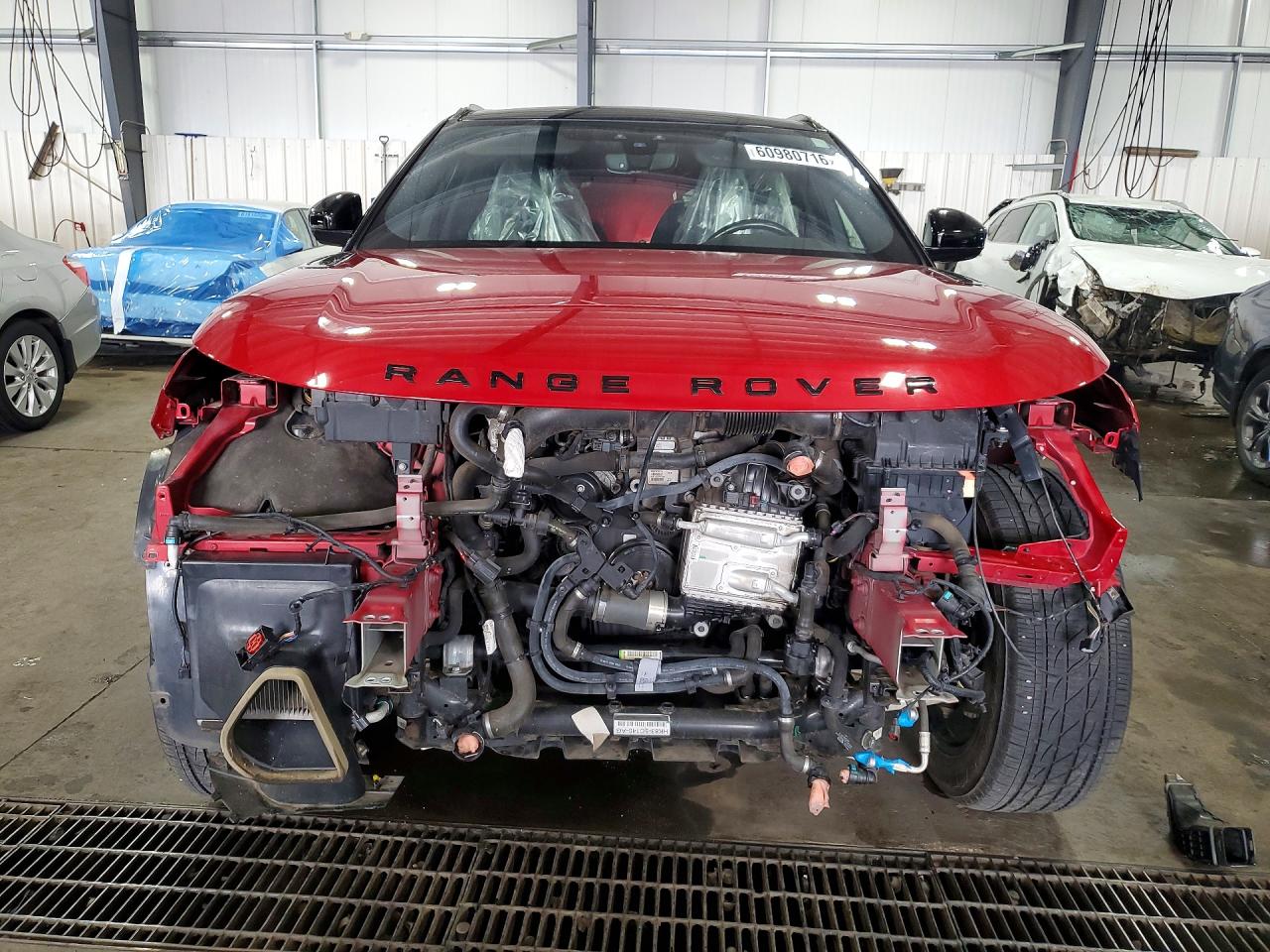 2018 Land Rover Range Rover Velar R-dynamic Se Red vin: SALYL2RX5JA773900