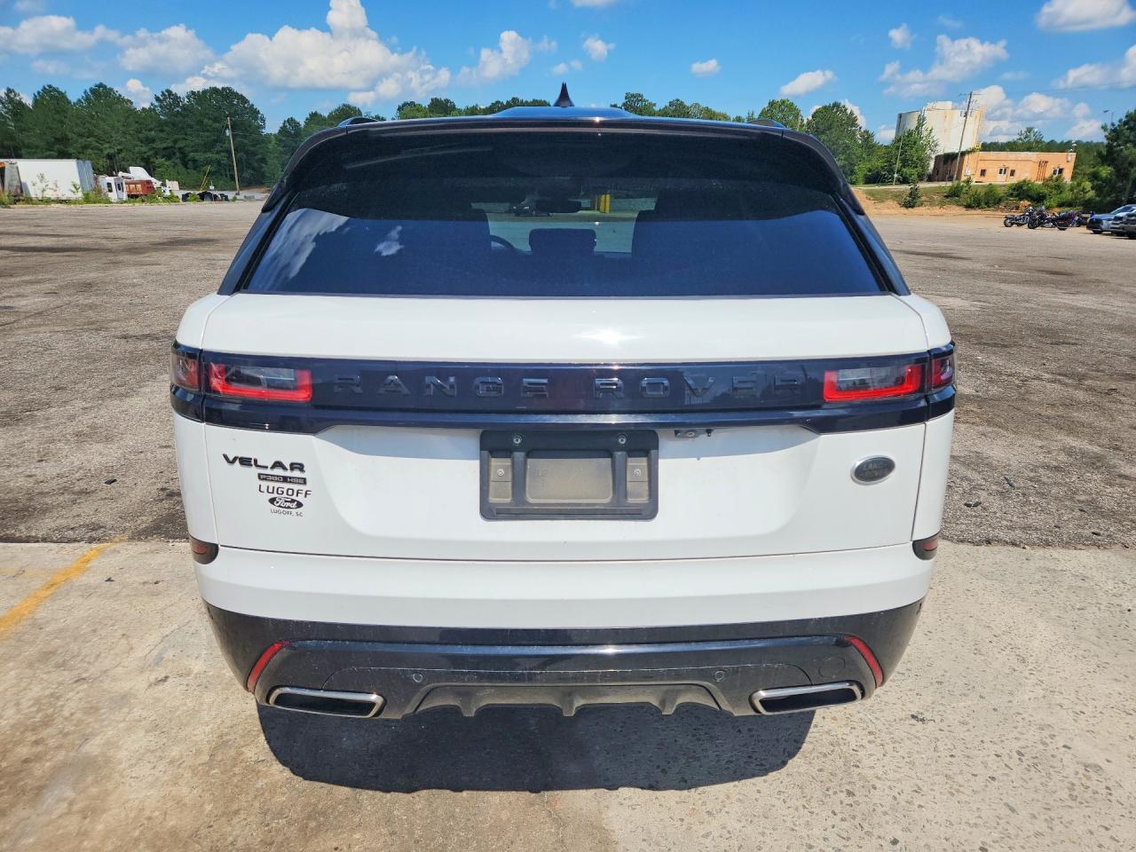 2018 Land Rover Range Rover Velar R-dynamic Hse White vin: SALYM2RV3JA753088