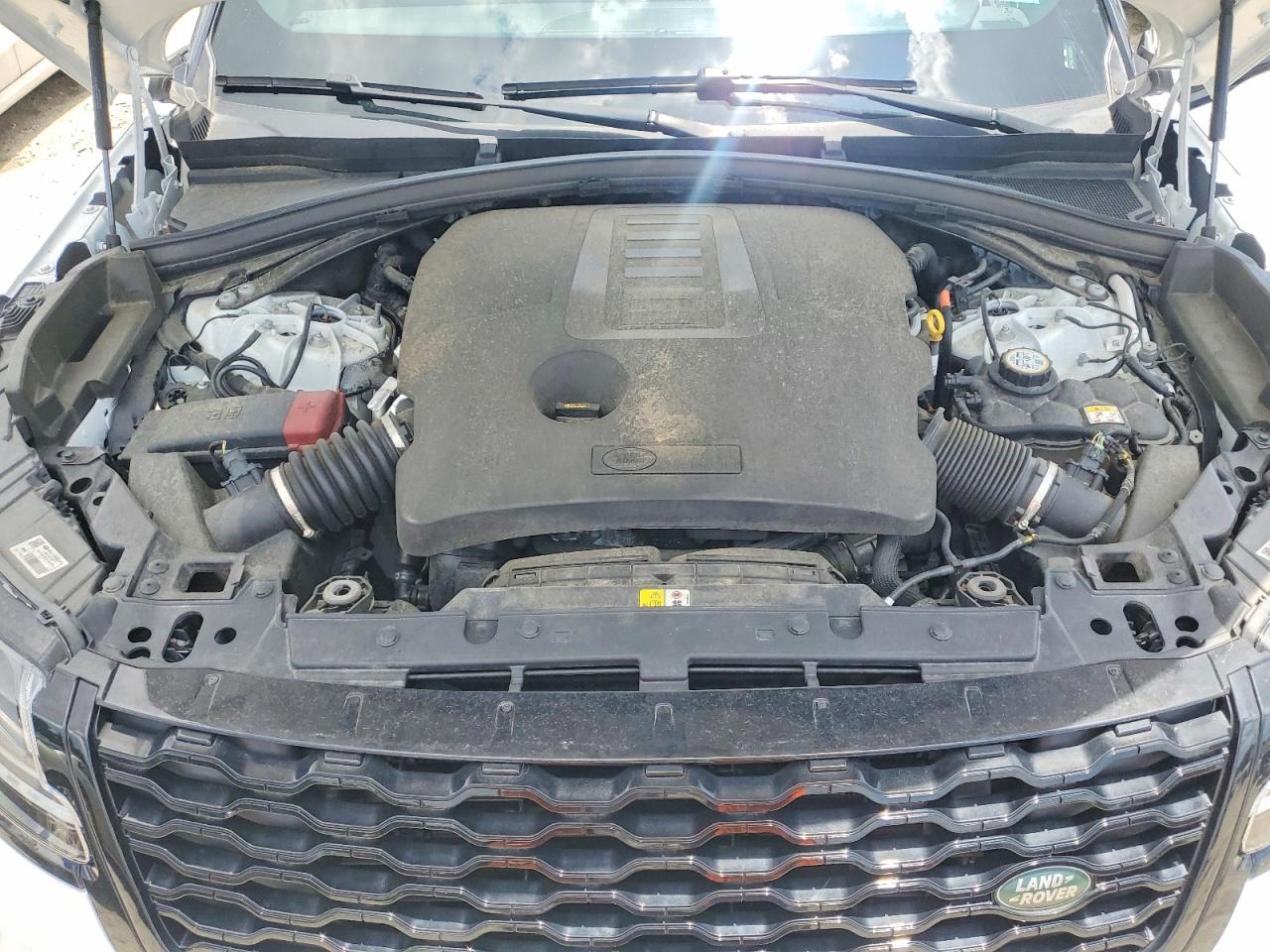 2023 Land Rover Range Rover Velar R-dynamic S White vin: SALYT2EU9PA357711