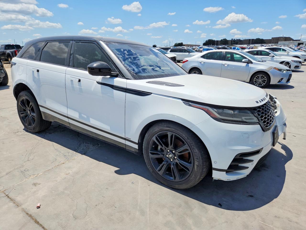 2021 Land Rover Range Rover Velar R-dynamic S White vin: SALYT2EX4MA308602