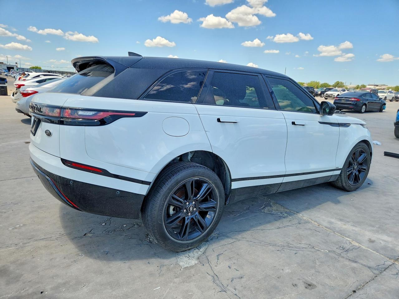 2021 Land Rover Range Rover Velar R-dynamic S White vin: SALYT2EX4MA308602