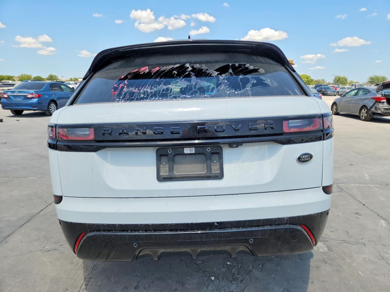 2021 Land Rover Range Rover Velar R-dynamic S White vin: SALYT2EX4MA308602