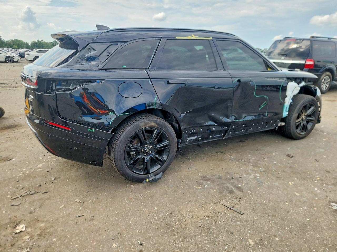 2023 Land Rover Range Rover Velar R-dynamic S Black vin: SALYT2EX4PA349087