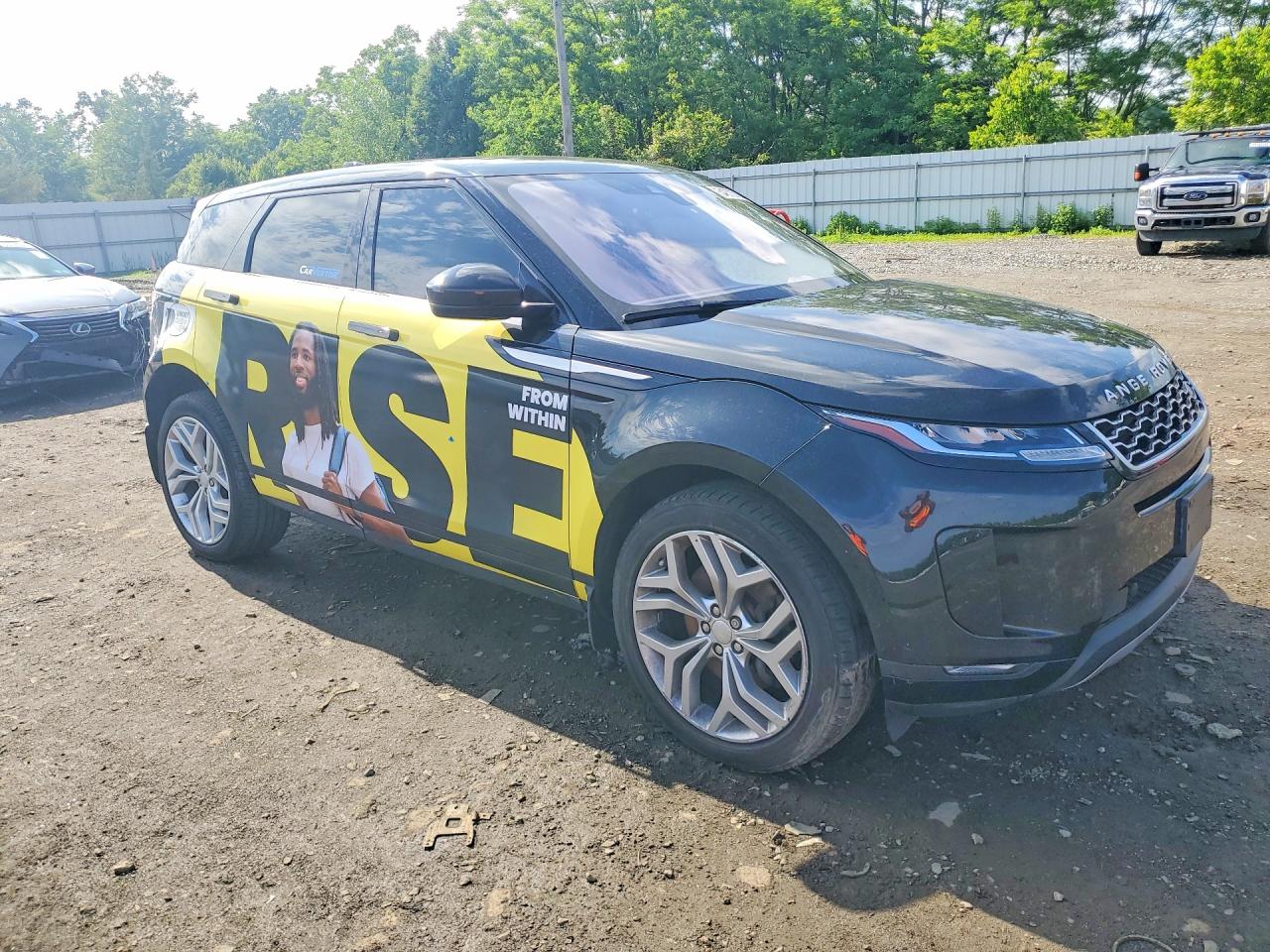 2020 Land Rover Range Rover Evoque S Black vin: SALZJ2FX1LH086986