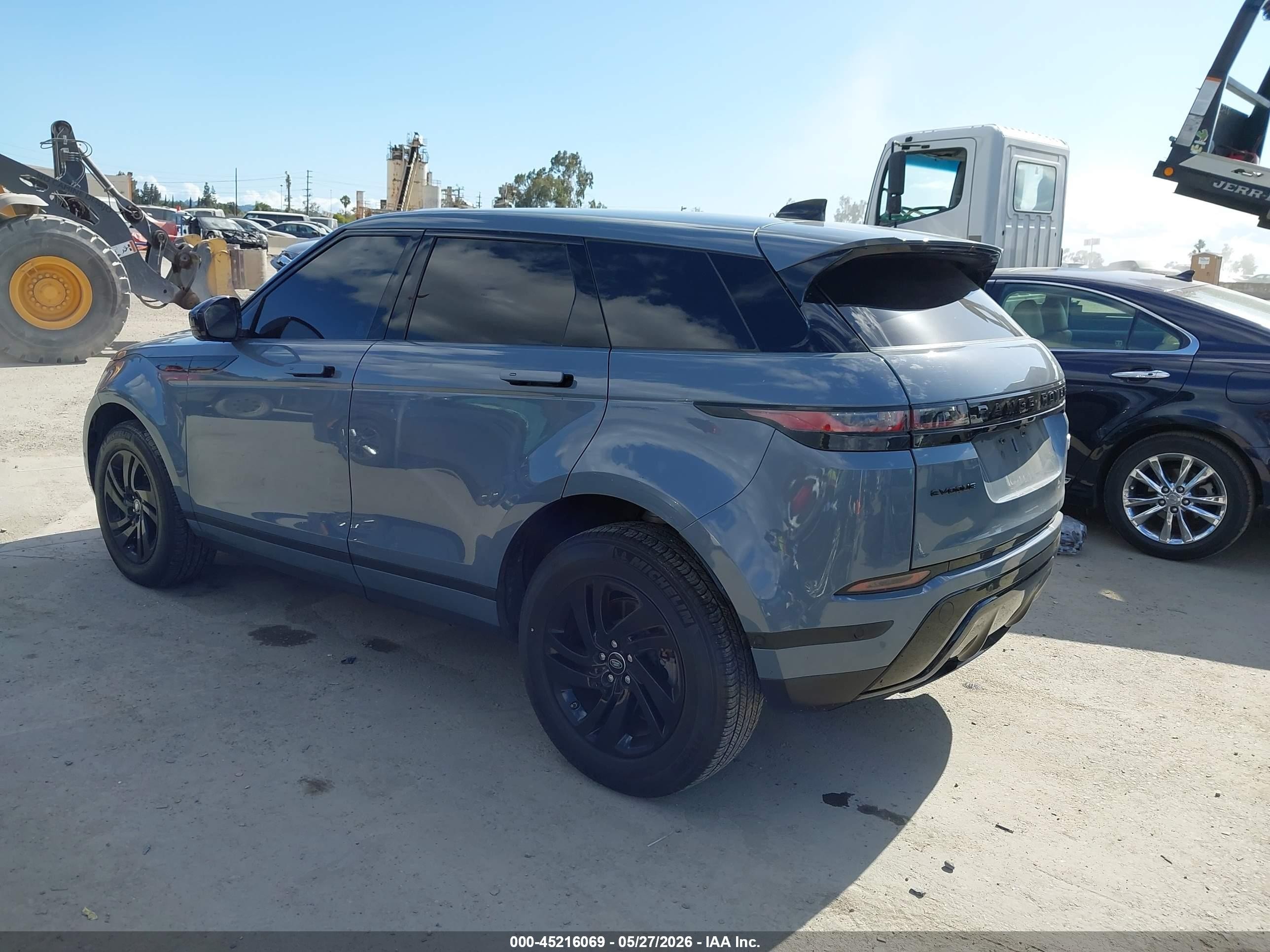 2021 Land Rover Range Rover Evoque S Gray vin: SALZJ2FX1MH122600