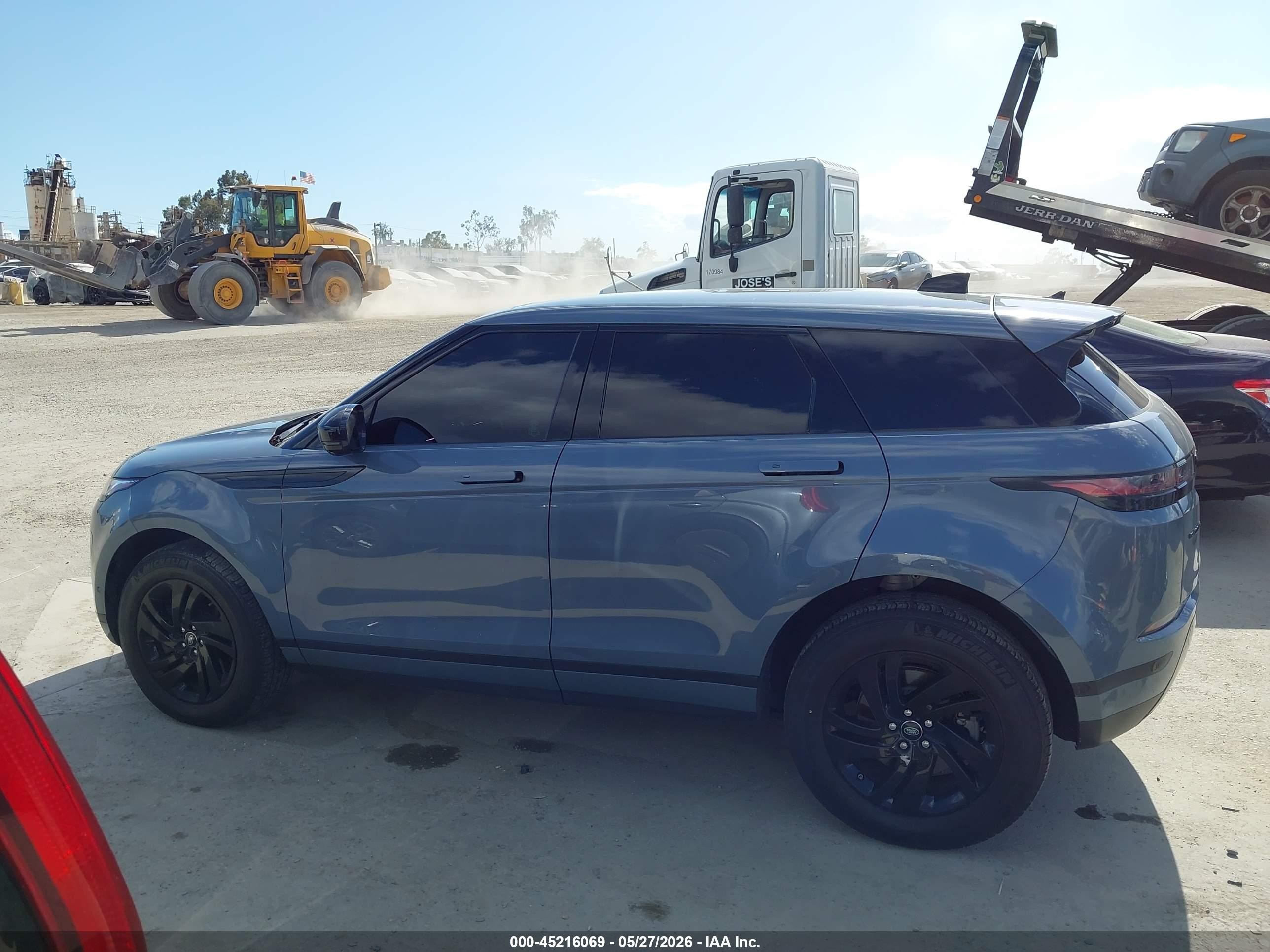 2021 Land Rover Range Rover Evoque S Gray vin: SALZJ2FX1MH122600