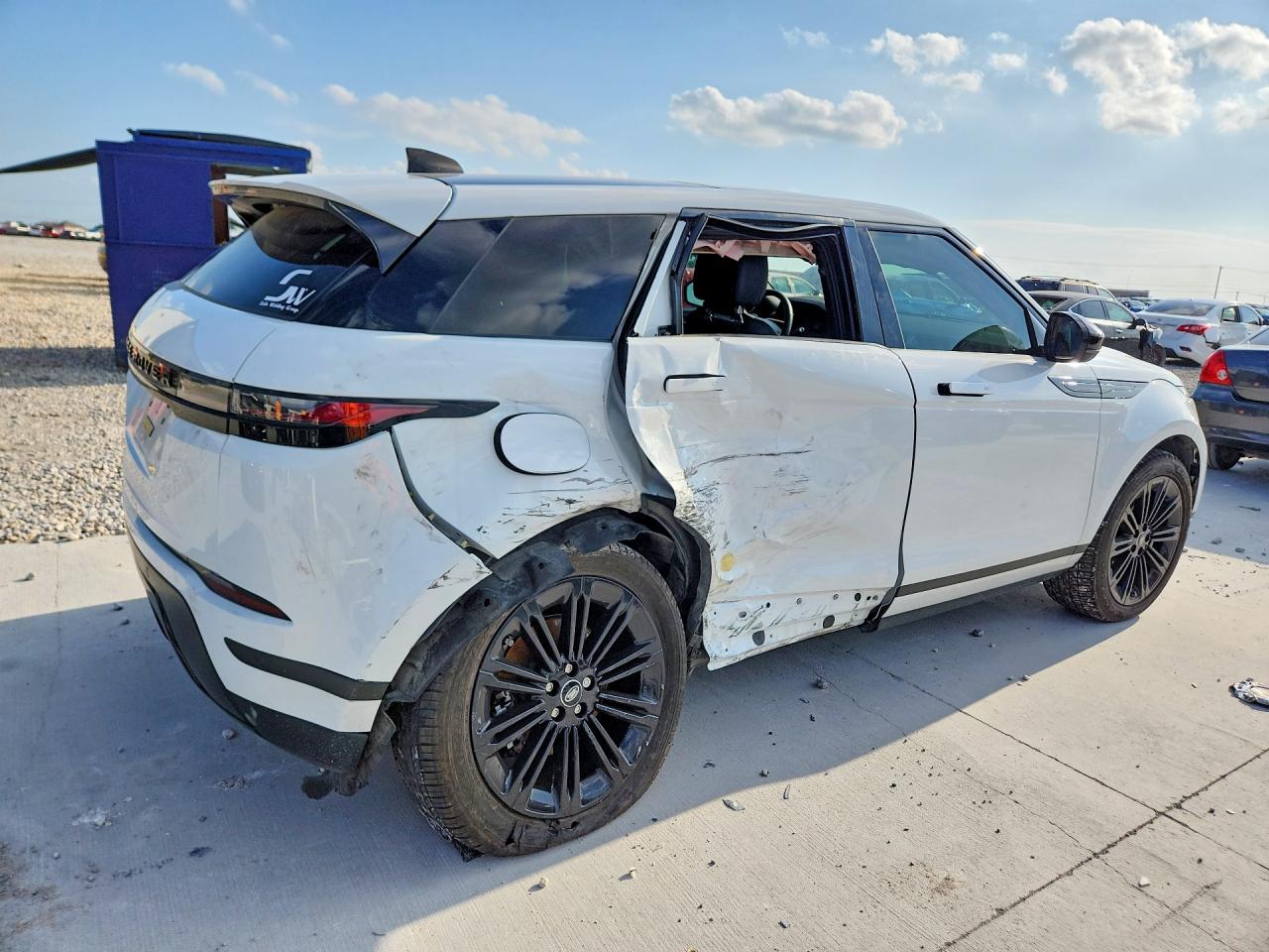 2024 Land Rover Range Rover Evoque S White vin: SALZJ2FX1RH261505