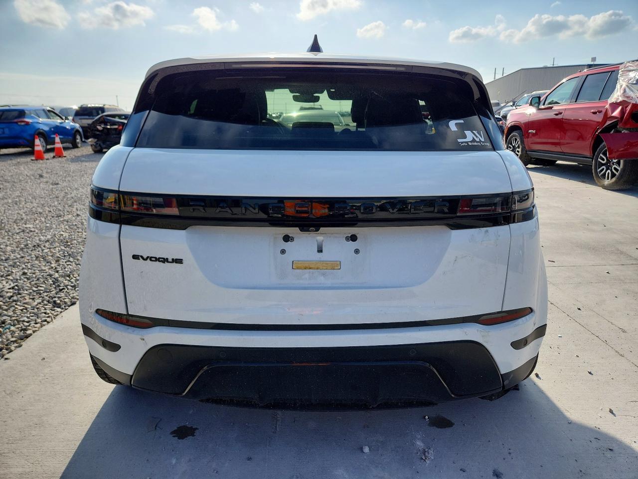 2024 Land Rover Range Rover Evoque S White vin: SALZJ2FX1RH261505