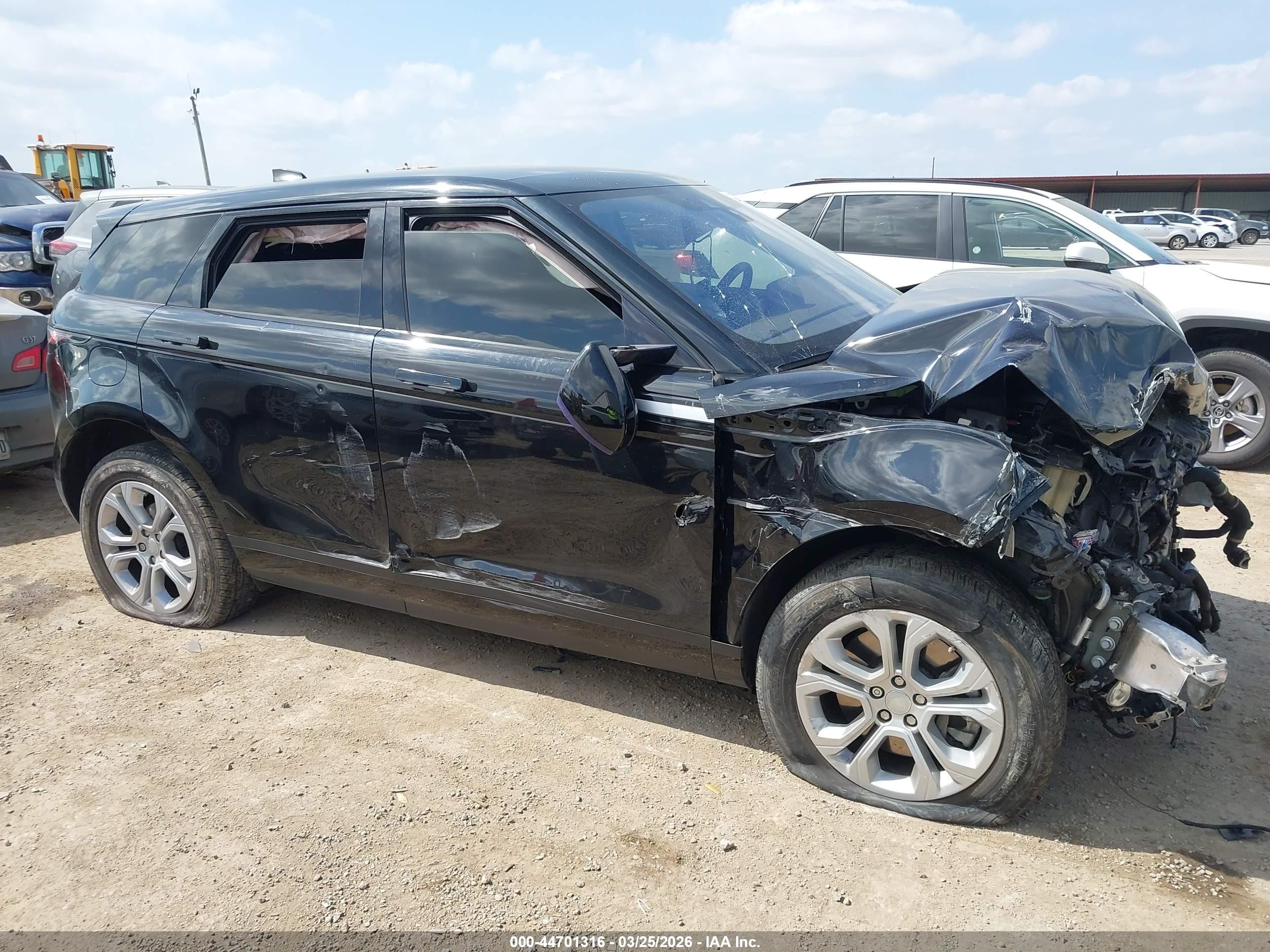 2020 Land Rover Range Rover Evoque S Black vin: SALZJ2FX2LH079898