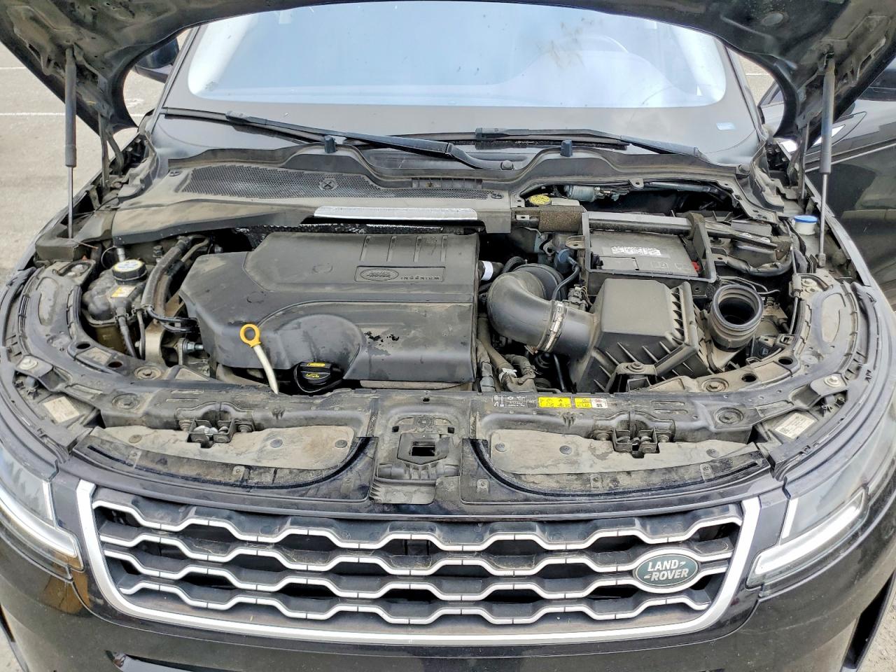 2020 Land Rover Range Rover Evoque S Black vin: SALZJ2FX6LH062103