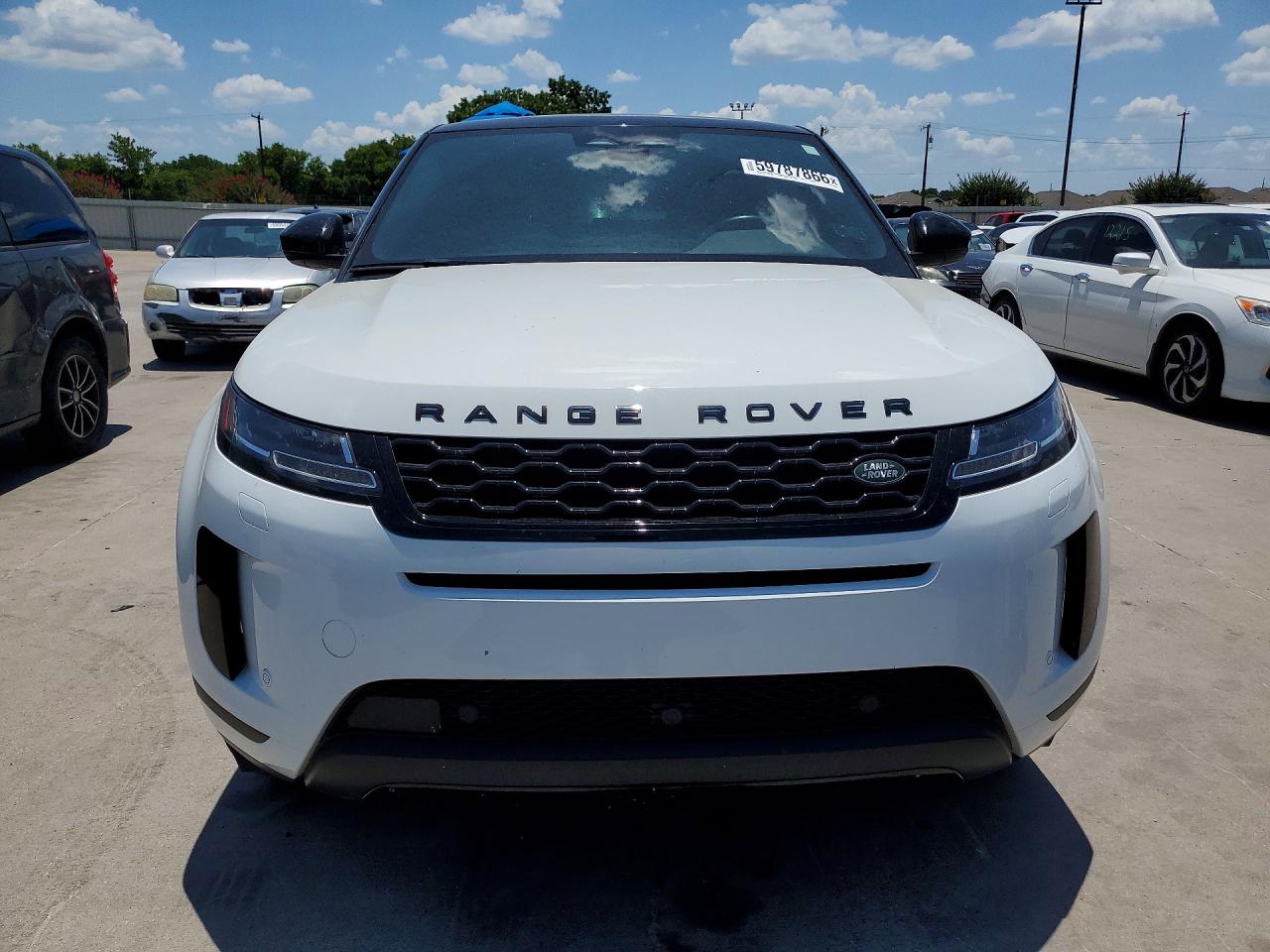 2023 Land Rover Range Rover Evoque S White vin: SALZJ2FX6PH199547