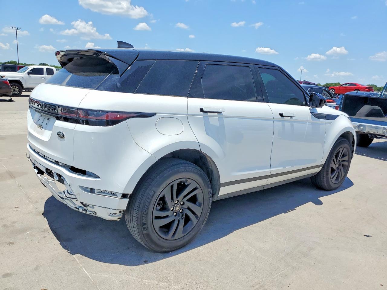 2023 Land Rover Range Rover Evoque S White vin: SALZJ2FX6PH199547