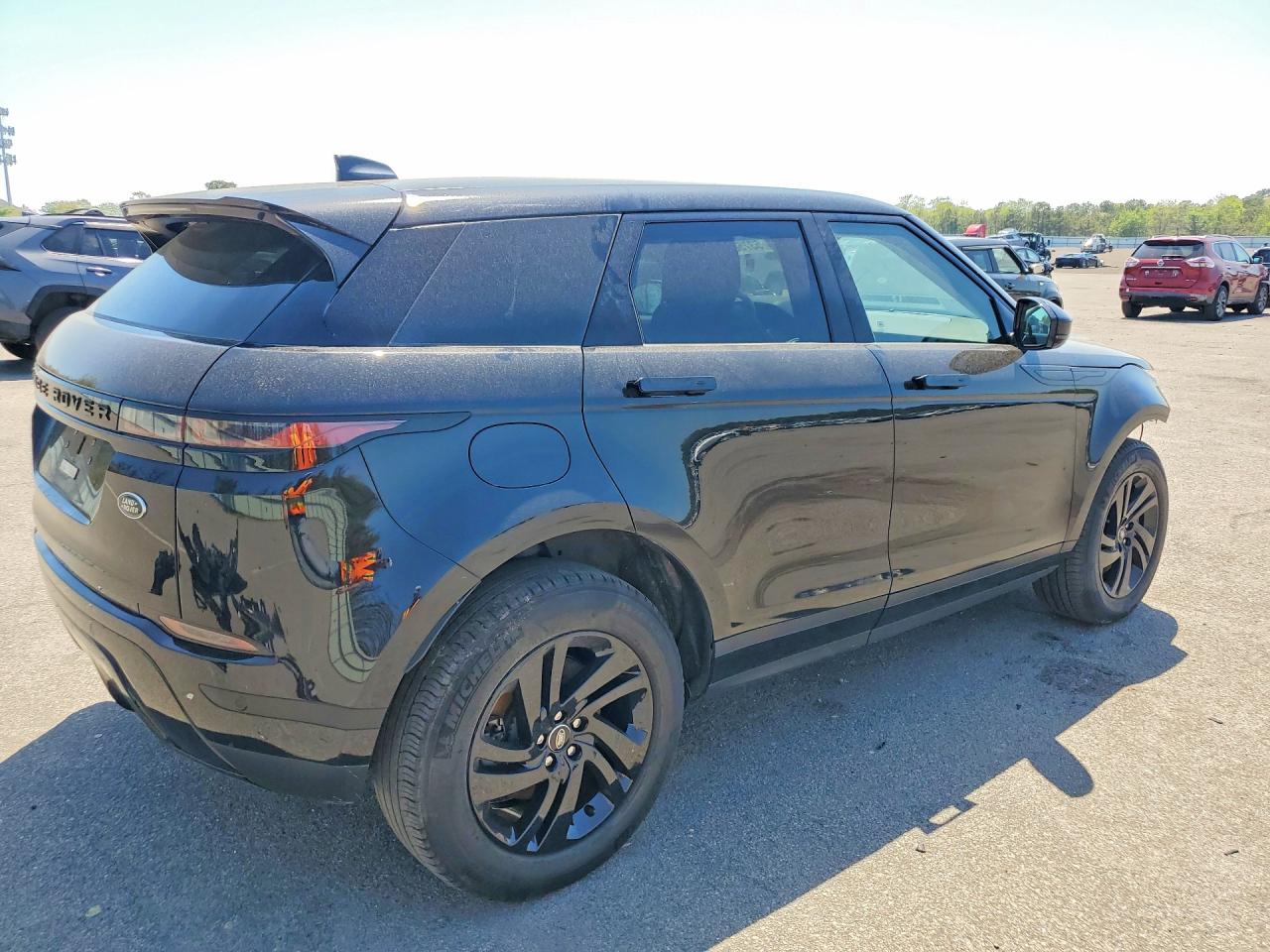 2023 Land Rover Range Rover Evoque S Черный vin: SALZJ2FX9PH200867
