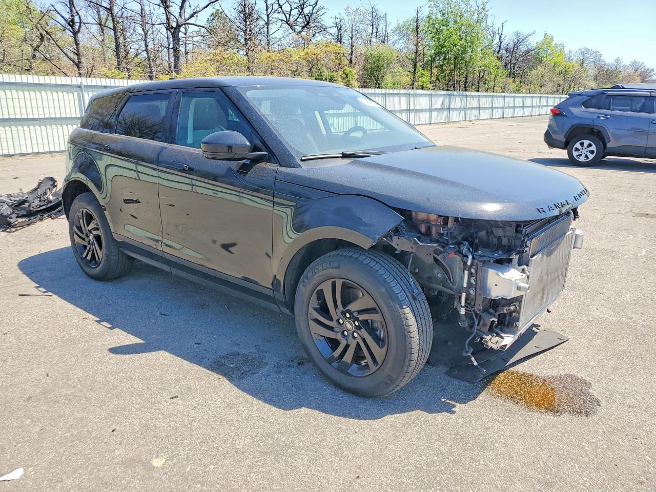 2023 Land Rover Range Rover Evoque S Черный vin: SALZJ2FX9PH200867