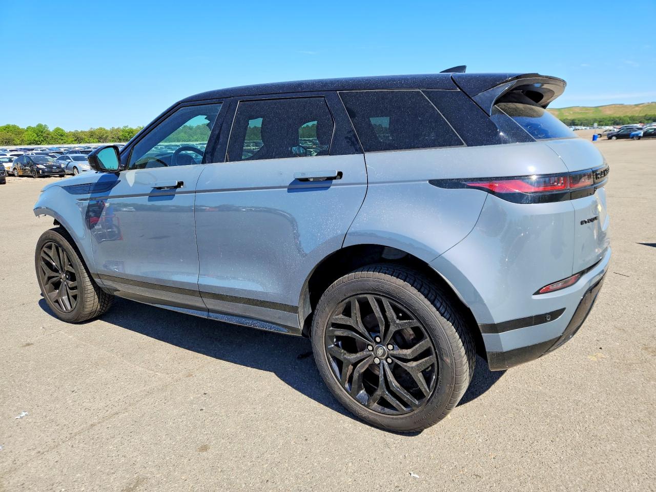 2023 Land Rover Range Rover Evoque R-dynamic Se Gray vin: SALZL2FX7PH223963