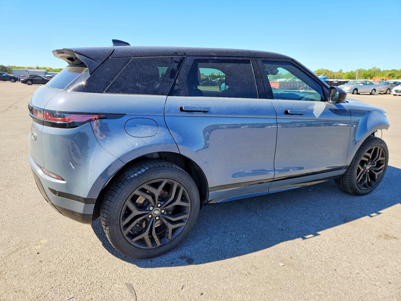 2023 Land Rover Range Rover Evoque R-dynamic Se Gray vin: SALZL2FX7PH223963