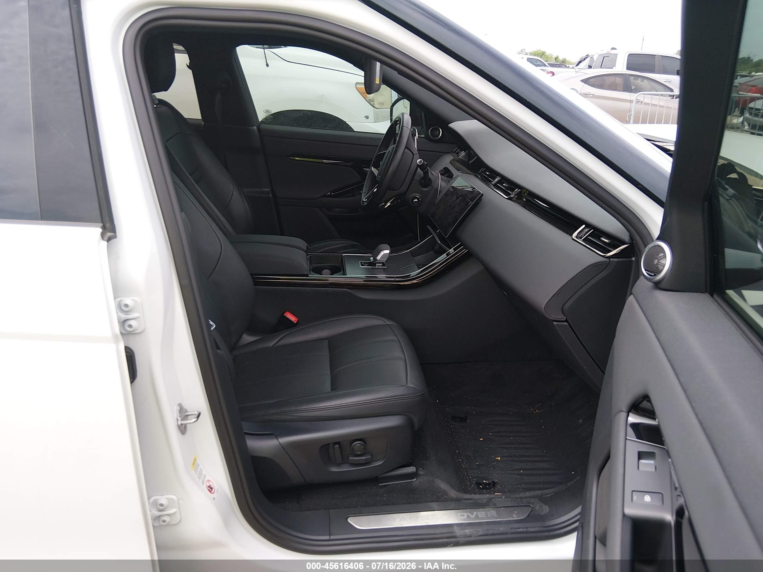 2024 Land Rover Range Rover Evoque Dynamic Se White vin: SALZL2FX8RH243318