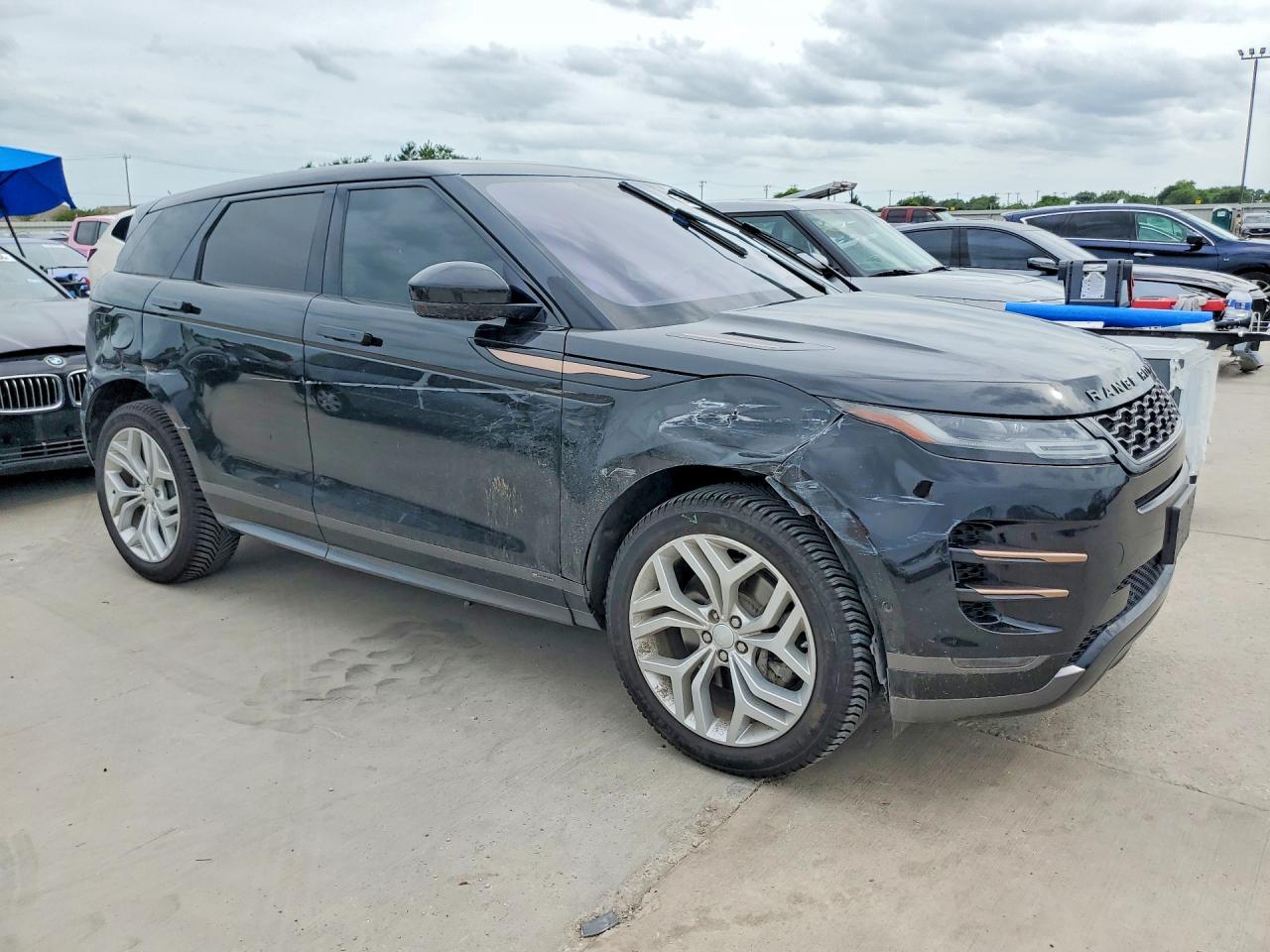 2020 Land Rover Range Rover Evoque Se Black vin: SALZL2GX5LH052154