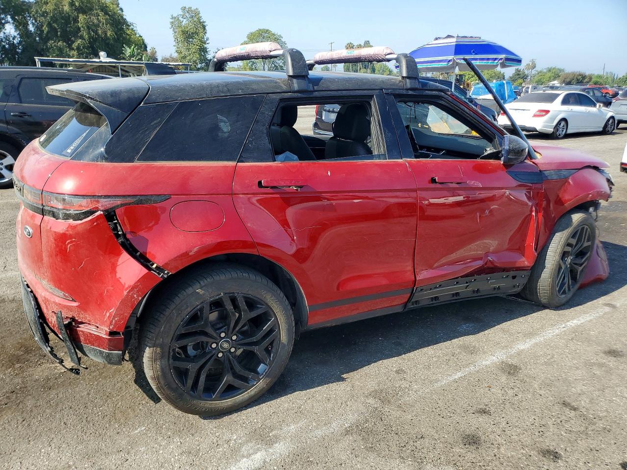 2020 Land Rover Range Rover Evoque Se Red vin: SALZP2FX1LH062413